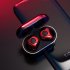 Sabbat E12 Ultra QCC3020 TWS BT V5 0 Sports Earbuds Wireless Charging Noise Canceling Headphones  Red