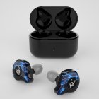 Sabbat G12elite Wireless Bluetooth-compatible 5.2 Headphones Stereo Noise Reduction Sports Earbuds Low Latency Gaming Earphones Rin (blue)