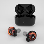 Sabbat G12elite Wireless Bluetooth compatible 5 2 Headphones Stereo Noise Reduction Sports Earbuds Low Latency Gaming Earphones Royal  red 