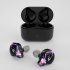 Sabbat G12elite Wireless Bluetooth compatible 5 2 Headphones Stereo Noise Reduction Sports Earbuds Low Latency Gaming Earphones broken  purple 
