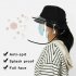 Safety Face Shield 360 Degree Rotated Dust proof Outdoor Riding Visor Cooking Mask purple