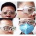 Safety Goggles Vented Glasses Eye Protection Protective Lab Anti Fog Dust Clear For Industrial Lab Work Soft Edge Goggles