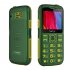 Samgle S3 Big Button Mobile  Phone Keyborad Phone For Elderly GSM   WCDMA Mobile Phone Yellow  EU Plug 