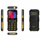 Samgle S3 Big Button Mobile  Phone Keyborad Phone For Elderly GSM   WCDMA Mobile Phone Yellow    UK Plug 