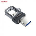 Sandisk Mini SDDD3 USB3 0 Dual OTG USB Flash Drive PenDrives High Speed Up to 150M s for Android Phone   16GB