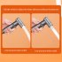 Sanitary Toilet Shower Dual Switch Outlet Shower Sprinkler Hand Held Bidet Sprayer Bathroom Accessories Black