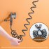Sanitary Toilet Shower Dual Switch Outlet Shower Sprinkler Hand Held Bidet Sprayer Bathroom Accessories Black