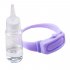 Sanitizer Bracelet Disinfectant Sanitizer Dispenser Bracelet Wristband Hand Sanitizer Dispensing Silicone Bracelet Purple suit