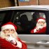 Santa Car Decal Automobile Sticker for Home Cars Decor Gift right