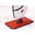 Santa Claus Dolls Ornaments Wooden Assembling Puzzles Painted Christmas Decorations Red Hat