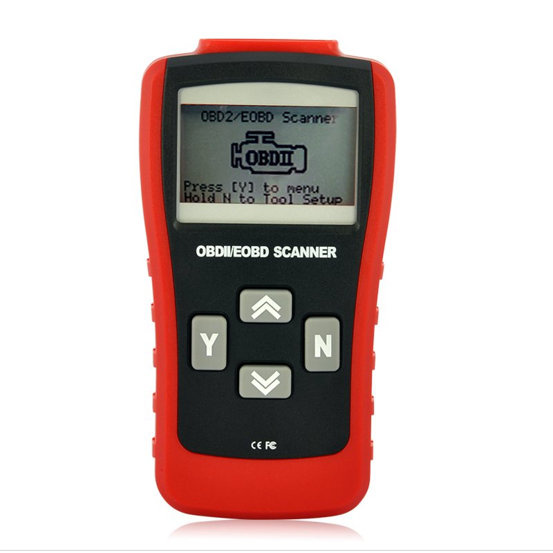 OBD-II + EOBD Code Scanner w/ Display