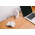 Save space  time and peace of mind with the Allocacoc EU PowerCube Extended USB  coming with 4 plug sockets and 2 USB ports 