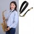 Sax Strap Alto Saxophone Althorn EWI Adjustable Neck Belt Music Instrument Accessories black