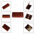 Saxophone Clarinet Reed Case solid wood Reed Box red