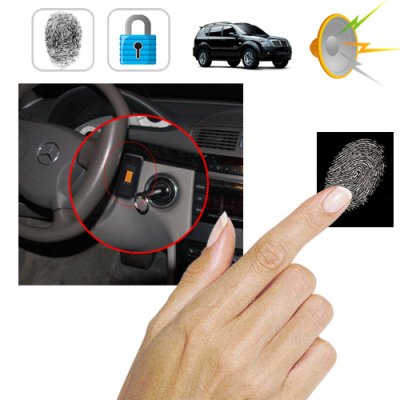 Wholesale Biometric Fingerprint Car Security System With Alarm