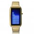 Say hello to the Zero Kelvin Gold  a blue LED watch from the future which articulates the essence of cool by revolutionizing how we tell time 