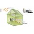 Say hi to perfect cell phone signals no matter where you are with Cell Phone Signal Booster   Dual Band GSM 900MHz 1800MHz  