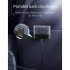 Sc03 Car Charger 74w High Power Pd qc3 0 Fast Charging Voltage Display Usb Hub For Car Mobile Phone 12 24v black
