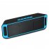 Sc208 Premium Wireless Bluetooth compatible  Speaker Built in Microphone Dual Speakers Support Audio Transmission Speakers Red