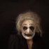 Scary Mask Halloween Creepy Horror Cosplay Costume for Ghost House Theme Decoration New horror old woman  short hair 