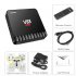 Scishion V88 Piano Android TV Box supports 3D movies and 4K media for a cinematic user experience 
