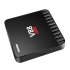 Scishion V88 Piano Android TV Box supports 3D movies and 4K media for a cinematic user experience 