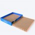 Scratching Board Double Side Corrugated Paper Claws Grinding Cat Toy Box Packing Blue