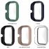 Screen Protector Watch Case Shockproof Shell Cover Compatible For Huami Amazfit Bip U Bip U Pro Pop Pop Pro Cherry Blossom Pink