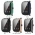 Screen Protector Watch Case Shockproof Shell Cover Compatible For Huami Amazfit Bip U Bip U Pro Pop Pop Pro Cherry Blossom Pink