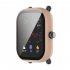 Screen Protector Watch Case Shockproof Shell Cover Compatible For Huami Amazfit Bip U Bip U Pro Pop Pop Pro Cherry Blossom Pink