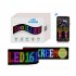 Scrolling Advertising LED Sign with Intelligent APP Control Customize Display Inlay Type LED Display 7 17cm