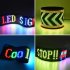 Scrolling Advertising LED Sign with Intelligent APP Control Customize Display Inlay Type LED Display 7 17cm