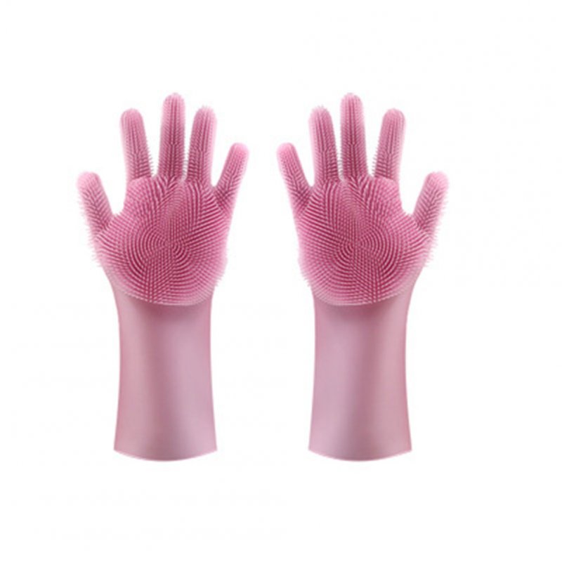Non-slip Silicone Gloves for Cleaning