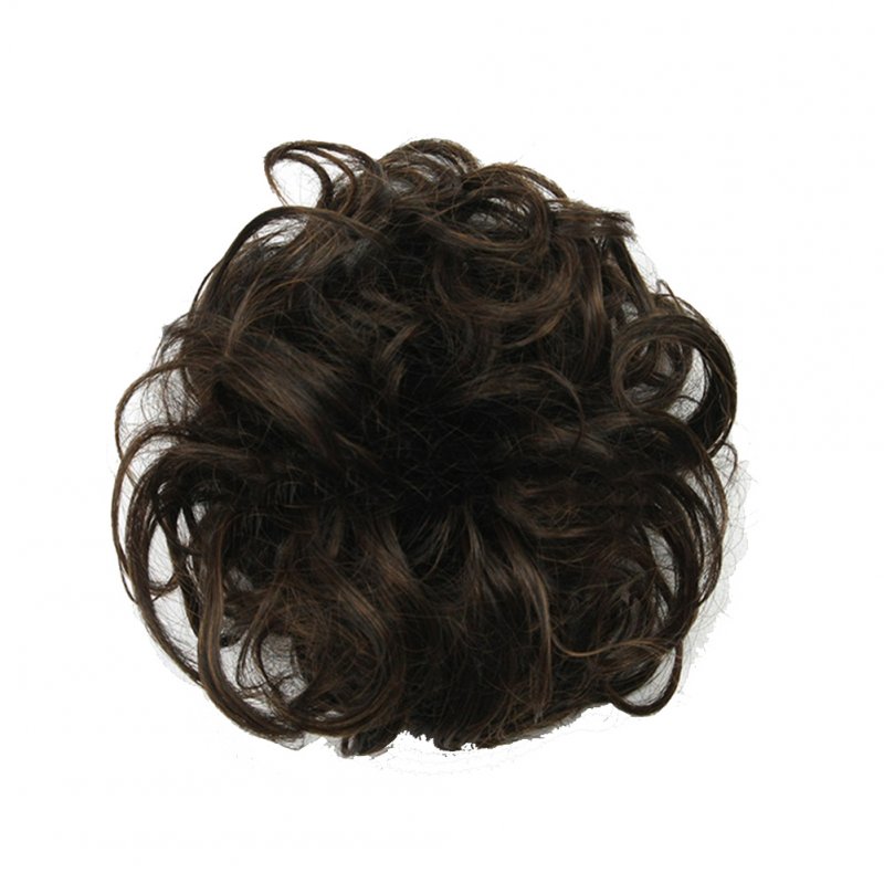 Scrunchie Bun Up Do Hair piece Hair Ribbon Ponytail Extensions Wig Ring 1003