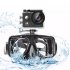 Scuba Snorkel Swimming Tempered Glasse Diving Mask For Gopro 6 5 4 Session SJCAM Xiaomi Action Camera Diving Accessories