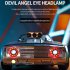 Scy 16303 1 14 2 4g RC Car 4wd Electric High Speed Off road Drift Vehicle Flat Running Muscle Car with Led Light Blue