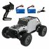 Scy16103 1 16 Full Scale 2 4g Remote Control Car 4wd Electric Off road Vehicle Rc Car Toys White 2 Batteries
