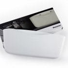 Seat  Storage  Box Seat Back Sundries Mobile Phone Organize Storage Car Gap Storage Trash Can White