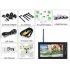 Secure your home today with this 2 4G Wireless 4CH DVR Security System coming with a  7 inch TFT LCD Monitor 4 IR night vision cameras and everything you need 