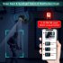 Security Camera WiFi Surveillance Camera Siren Alert Night Vision Smart 1080P HD Cams Clear Recording Rotation Two way Voice Intercom Smart Camera For Home Outd