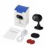 Security Camera WiFi Surveillance Camera Siren Alert Night Vision Smart 1080P HD Cams Clear Recording Rotation Two way Voice Intercom Smart Camera For Home Outd