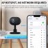 Security Camera WiFi Surveillance Camera Siren Alert Night Vision Smart 1080P HD Cams Clear Recording Rotation Two way Voice Intercom Smart Camera For Home Outd