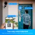 Security Camera WiFi Surveillance Camera Siren Alert Night Vision Smart 1080P HD Cams Clear Recording Rotation Two way Voice Intercom Smart Camera For Home Outd