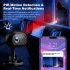 Security Camera WiFi Surveillance Camera Siren Alert Night Vision Smart 1080P HD Cams Clear Recording Rotation Two way Voice Intercom Smart Camera For Home Outd