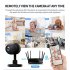 Security Camera WiFi Surveillance Camera Siren Alert Night Vision Smart 1080P HD Cams Clear Recording Rotation Two way Voice Intercom Smart Camera For Home Outd