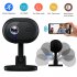 Security Camera WiFi Surveillance Camera Siren Alert Night Vision Smart 1080P HD Cams Clear Recording Rotation Two way Voice Intercom Smart Camera For Home Outd