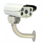Security Camera with 4 Dot Matrix IR giving an incredible 40 meter night vision range  and includes H 264 compression resulting in crystal clear HD images