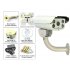 Security Camera with 4 Dot Matrix IR giving an incredible 40 meter night vision range  and includes H 264 compression resulting in crystal clear HD images