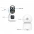 Security Cameras Outdoor 1080P HD Dual Lens Security Camera 2mp Wifi Camera Night Vision Motion Detection White