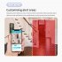 Security Cameras Outdoor 1080P HD Dual Lens Security Camera 2mp Wifi Camera Night Vision Motion Detection White
